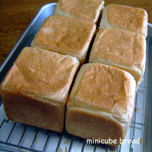 ミニキューブ食パン